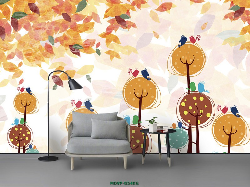 Tranh vẽ cây mùa thu MDVP-054KG